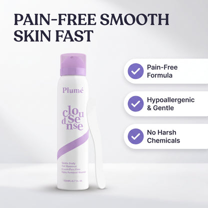 Plumé CloudSense Hair Removal Mousse
