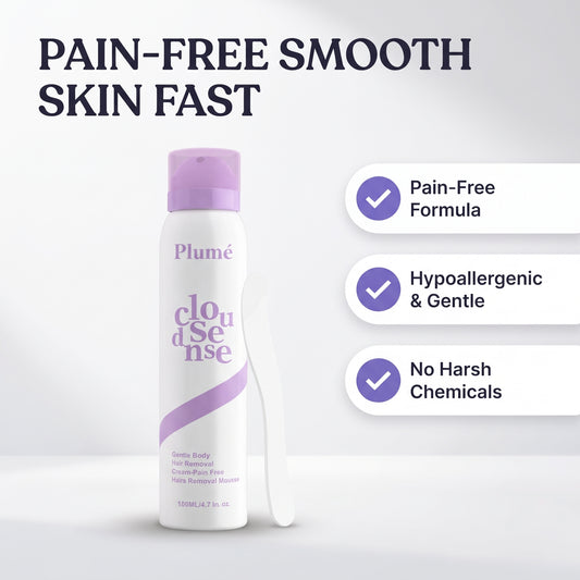 Plumé CloudSense Hair Removal Mousse