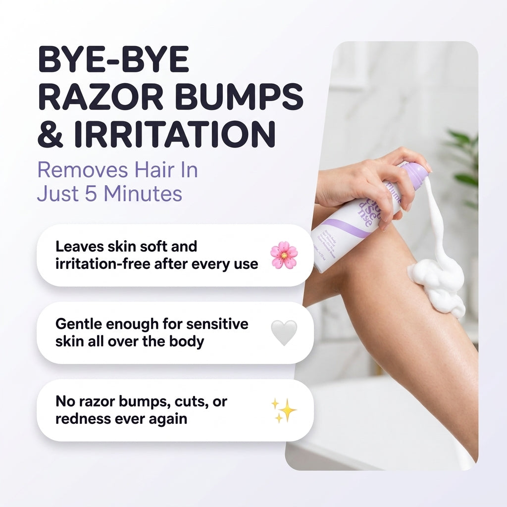 Plumé CloudSense Hair Removal Mousse