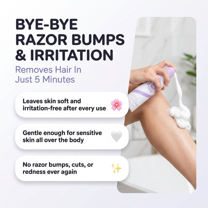Plumé CloudSense Hair Removal Mousse